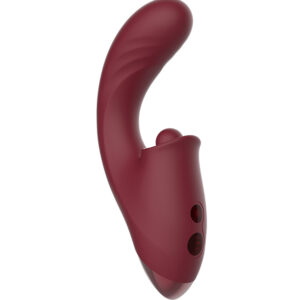 Kissen Tide – Vibrator tapping si stimulare duala 18 cm