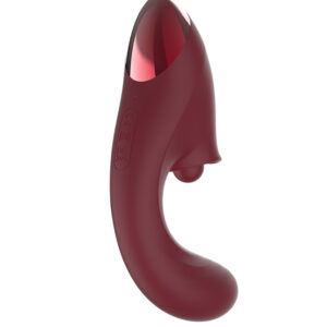 Kissen Tide – Vibrator tapping si stimulare duala 18 cm
