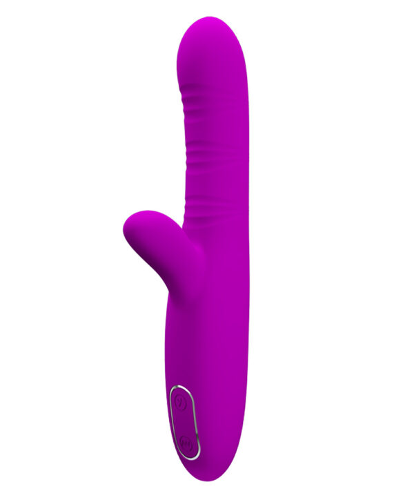 Pretty Love Angelique – Vibrator Rabbit dual pentru Punctul G 22 cm