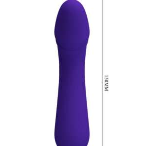 Pretty Love Cetus II – Vibrator curbat pentru Punctul G 15 cm