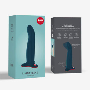 Limba Flex L – Dildo flexibil cu ventuza 18 cm