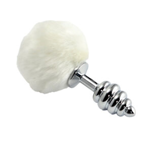 Lovetoy Spiral Pompon – Plug Anal Metalic