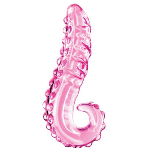 Pink No. 24 – Dildo din sticla roz 15 cm