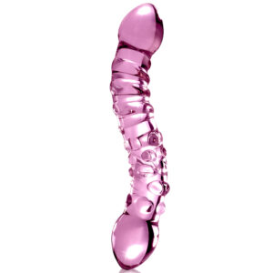 Double Dong No. 55 – Dildo din sticla cu capat dublu 19 cm