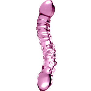 Double Dong No. 55 – Dildo din sticla cu capat dublu 19 cm