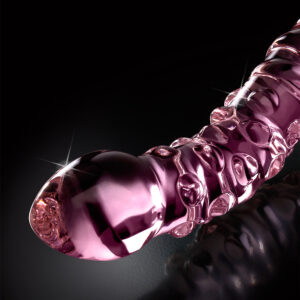 Double Dong No. 55 – Dildo din sticla cu capat dublu 19 cm