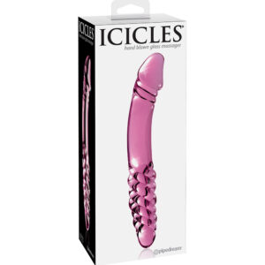 Double Dong No. 57 – Dildo din sticla capat dublu 23 cm