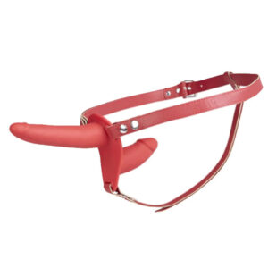 Double Enjoyment – Strap On Dublu, rosu