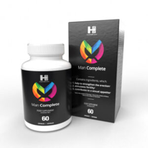 Man Complete – Capsule marire penis, erectie puternica, libido, fertilitate, cu Tribulus, Maca si L-Arginina - 60 buc