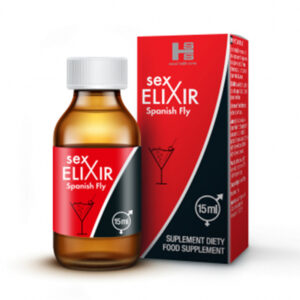 Sex Elixir Spanish Fly –  Picaturi afrodisiace unisex, crestere libido, L-Arginina, Vitamina C - 15 ml