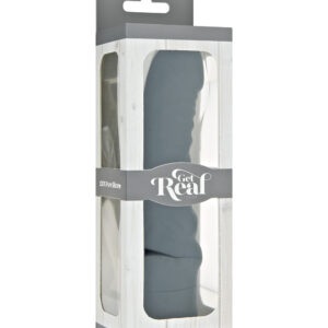 ToyJoy Get Real - Vibrator Mini Punctul G, silicon premium, 7 moduri vibratie, negru, 18.2 cm, Ø 4.7 cm