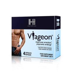 VIAGEON – Capsule erectie puternica, imbunatatirea performantei sexuale, cu Maca si L-Arginina - 4 buc