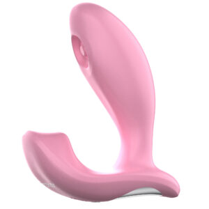 ToyJoy Flamingo – Vibrator Punctul G, waterproof, 10 moduri de vibratie, Suctiune
