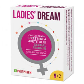 Ladies’ Dream - Capsule pentru crestere libido femei, apetit sexaual - 2 buc