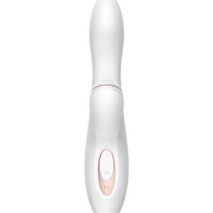 Satisfyer Pro + G-Spot – Vibrator Rabbit Waterproof, Silicon, punctul G, 22 cm, Ø 3.3 cm