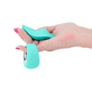 Sugar Pop Leila Blue – Vibrator pentru chilot, stimulare clitoridiana, cu aplicatie si telecomanda, 9 moduri de vibratii