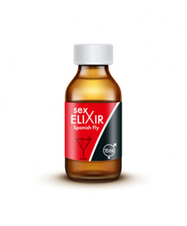 Sex Elixir Spanish Fly –  Picaturi afrodisiace unisex, crestere libido, L-Arginina, Vitamina C - 15 ml