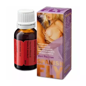 Spanish Fly Hot Passion – Picaturi afrodisiace energizante, crestere libido scazut, orgasm intens - 15 ml