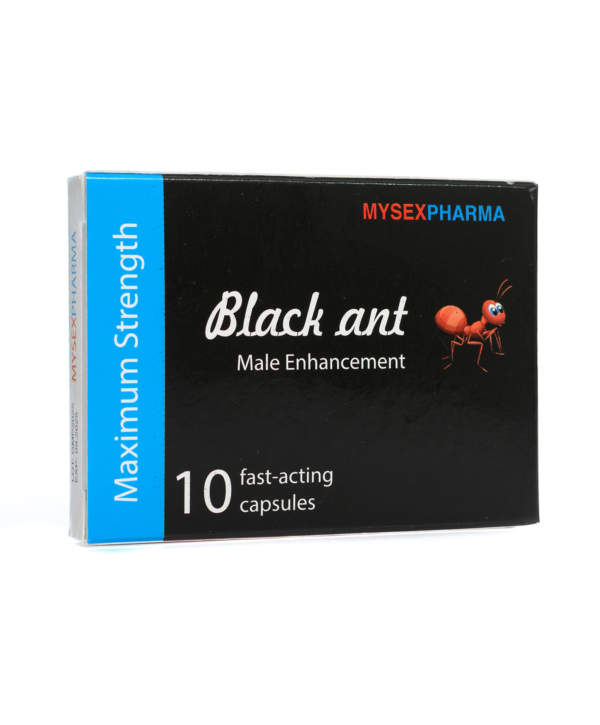 Black Ant – Capsule potenta si erectie puternica - 10 buc