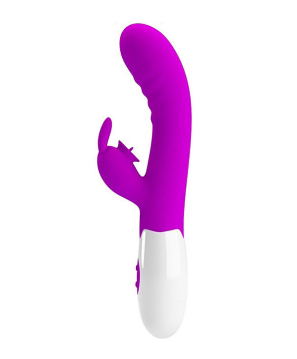 Pretty Love Cerberus – Vibrator Rabbit Waterproof, Silicon Premium, 20.6 cm, Ø 3.2 cm