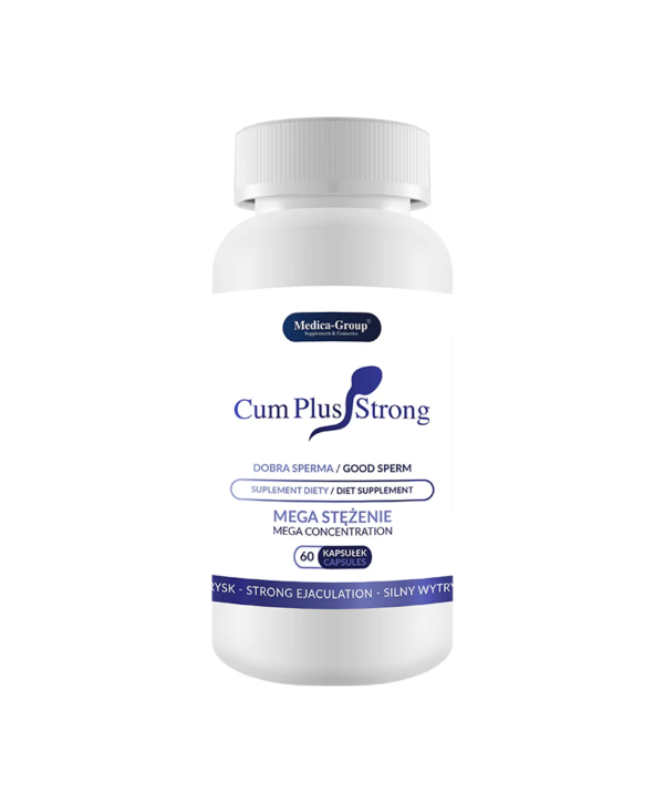 Cum Plus Strong – Capsule pentru calitatea spermei, marire cantitate si imbunatatire gust - 60 buc