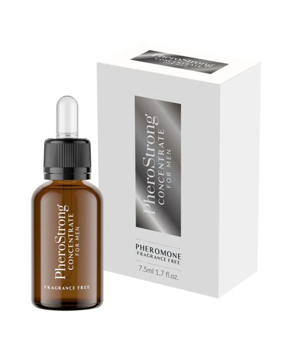 PheroStrong Fragrance – Esenta inodora cu feromoni pentru barbati - 7.5 ml