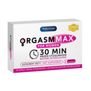 OrgasmMax Woman – Capsule crestere libido scazut femei, orgasm intens - 2 buc