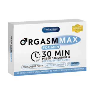 OrgasmMax For Men – Capsule potenta, erectie puternica, intarziere ejaculare - 2 buc