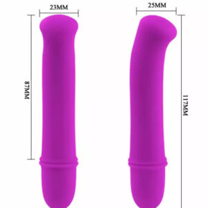 Pretty Love Antony – Vibrator Punctul G Waterproof, Silicon Premium, 12 cm, Ø 2 cm