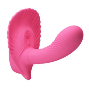 Pretty Love Fancy Clamshell – Vibrator cu telecomandă, 30 functii, Punctul G + Clitoris, Ø 2.9 cm