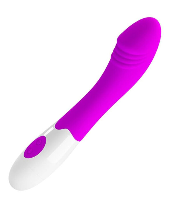Pretty Love Elemental – Vibrator Punctul G Waterproof, Silicon Premium, 10 cm, Ø 3.2 cm