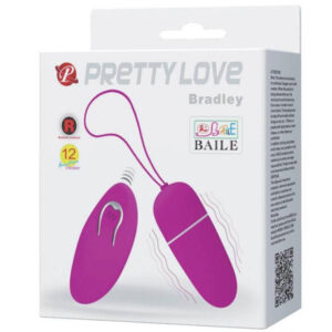 Pretty Love Bradley – Ou Vibrator cu Telecomanda, Vibratii intense, ABS Premium,  Ø 2.6 cm