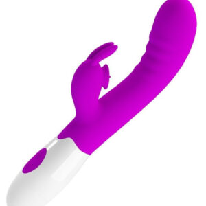 Pretty Love Cerberus – Vibrator Rabbit Waterproof, Silicon Premium, 20.6 cm, Ø 3.2 cm