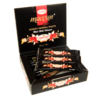 Maccun – Pasta de miere afrodisiaca, turceasca 100% naturala, pentru potenta, ejaculare precoce, crestere libido, erectie, unisex - set 12 plicuri