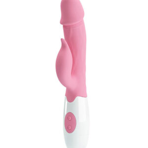 Pretty Love Peter Baby – Vibrator Rabbit Waterproof, Silicon Premium, punctul G, 19.2 cm, Ø 5.5 cm