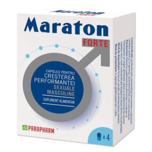 Maraton Forte – Capsule pentru potenta barbati, cresterea performantei sexuale - 4 buc