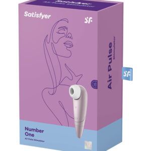 Satisfyer Number One – Vibrator Stimulator Clitoris, ABS si Silicon Premium, unde de presiune