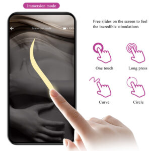 Pretty Love Abner Pink – Ou Vibrator cu Vibratii intense, Control prin Aplicatie, Silicon, Ø 3.3 cm