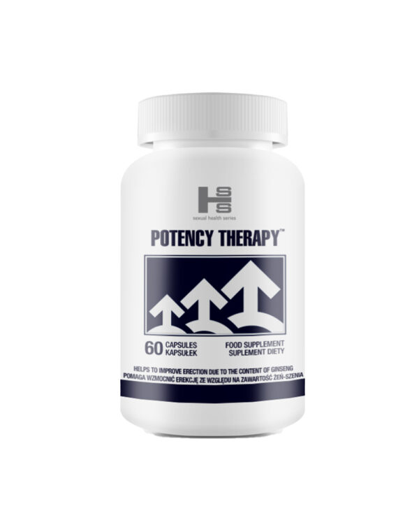 Potency Therapy – Capsule potenta si erectie puternica cu L-Arginina si Ginkgo Biloba - 60 buc