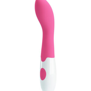 Pretty Love Bishop – Vibrator Punctul G Waterproof, Silicon Premium, roz, 18.2 cm, Ø 3.1 cm