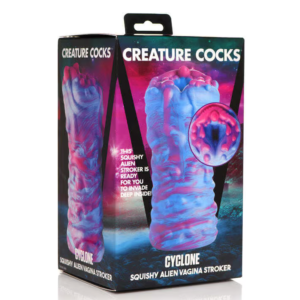 Creature Cocks Cyclone Alien – Masturbator Barbati, Silicon Premium, 17 cm