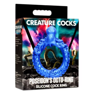 Creature Cocks Poseidon’s Octo – Inel penis, Silicon elastic, ⌀ 4 cm