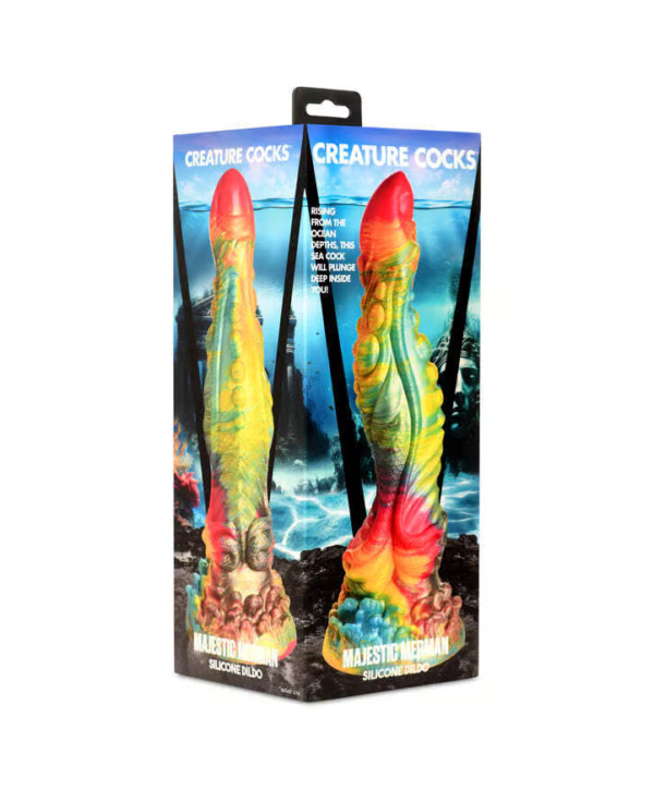 Creature Cocks Majestic Merman – Huge Dildo XXL,Monster Fantasy, Silicon, 26 cm