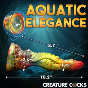 Creature Cocks Majestic Merman – Huge Dildo XXL,Monster Fantasy, Silicon, 26 cm