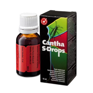 Cantha S-Drops – Picaturi afrodisiace energizante, crestere libido scazut si excitare - 15 ml