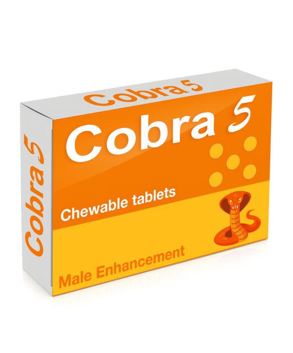 Cobra 5 – Capsule potenta, erectie puternica ,crestere libido scazut - 5 buc