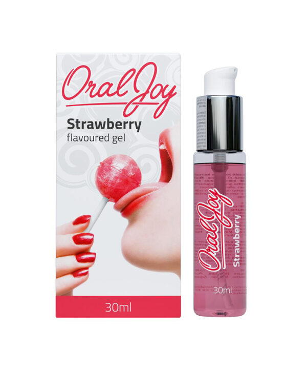 Oral Joy – Gel pentru sex oral cu aroma de capsuni - 30 ml