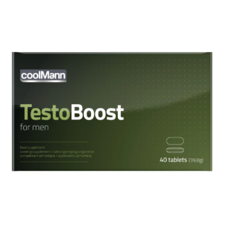 CoolMan TestoBoost – Capsule potenta si erectie puternica - 40 buc