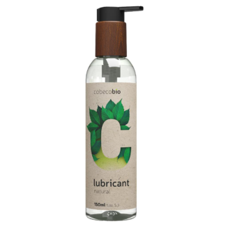 Cobeco Bio Natural - Gel lubrifiant intim, pe baza de apa, 100% natural - 150 ml