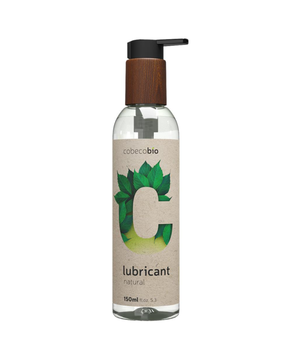 Cobeco Bio Natural - Gel lubrifiant intim, pe baza de apa, 100% natural - 150 ml